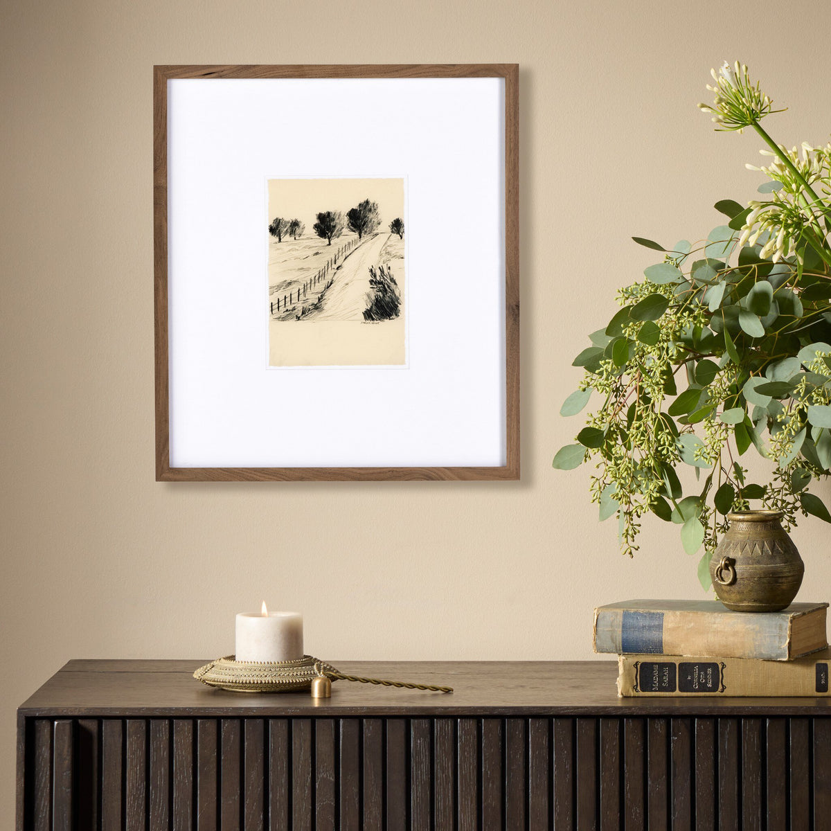 Serene III by Shaina Page - Rustic 2.5 Walnut