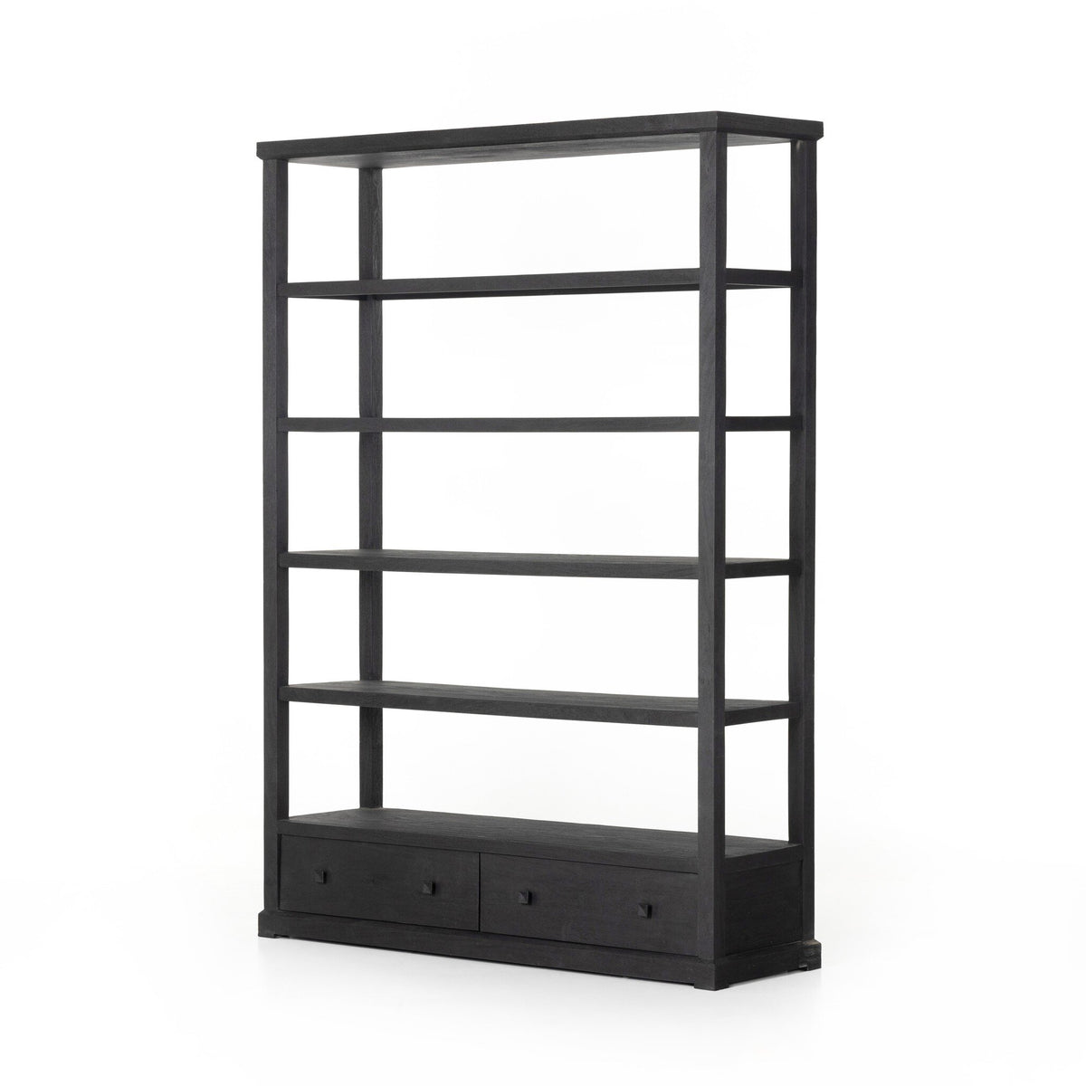 Woodmore Bookcase - Dark Totem Acacia
