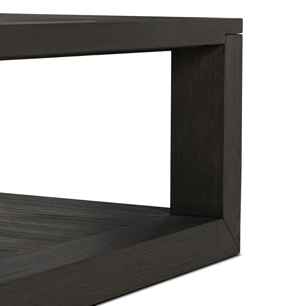 Thomas Coffee Table - Dark Anthracite Oak Veneer Water-Based