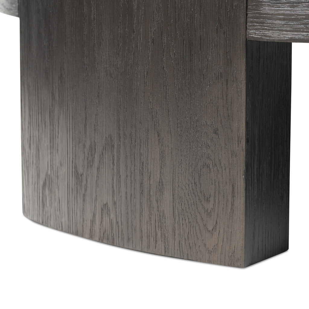Sheffield Coffee Table - Charcoal Oak Veneer Water-based