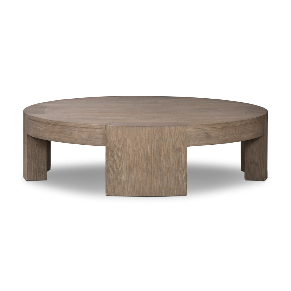 Sheffield Coffee Table - Warm Natural Flat Oak Veneer Water-based