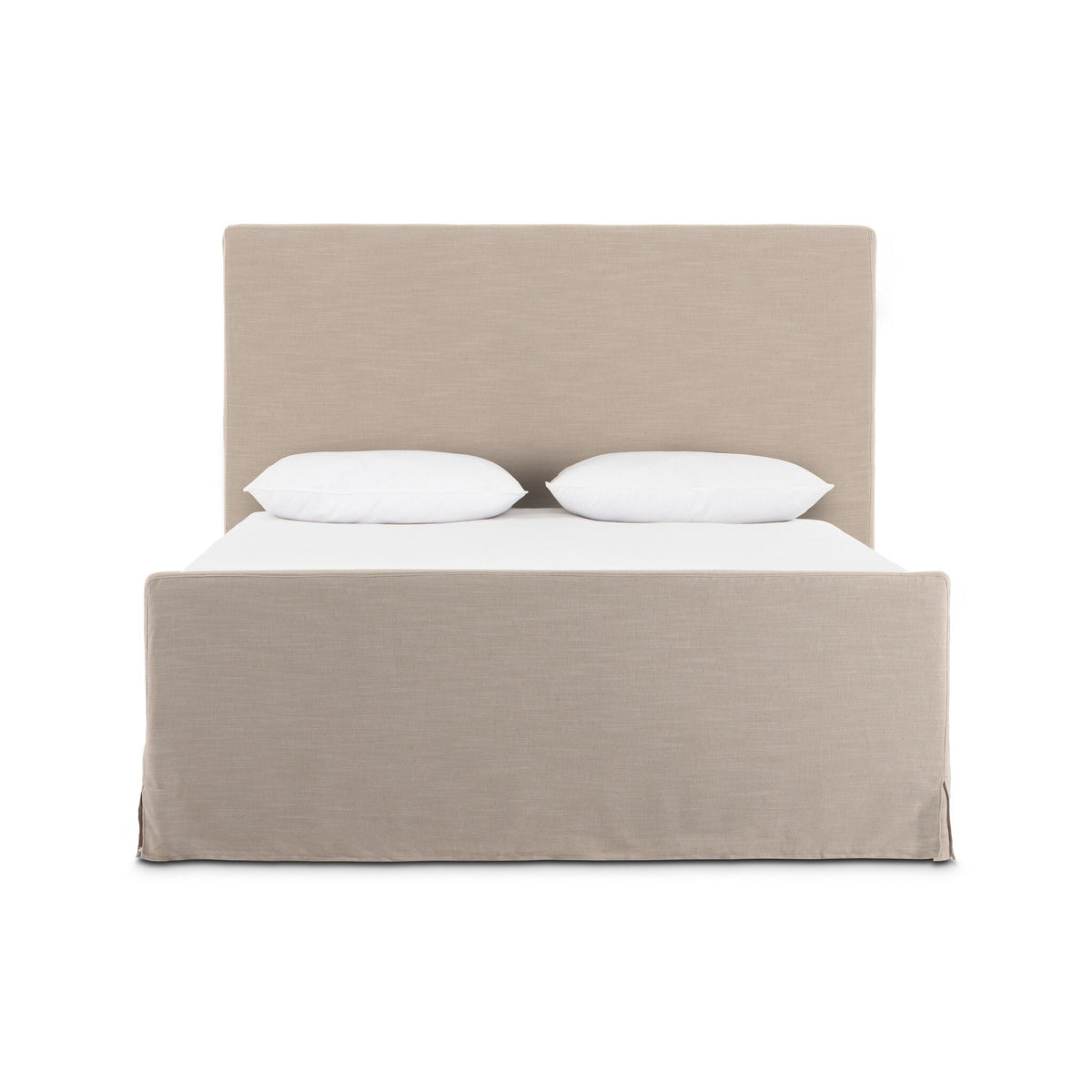 Daphne Slipcover Bed - Savoy Parchment