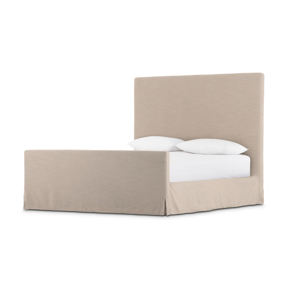 Daphne Slipcover Bed - Savoy Parchment