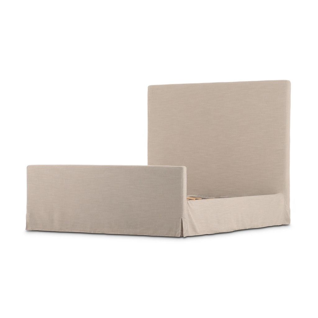 Daphne Slipcover Bed - Savoy Parchment