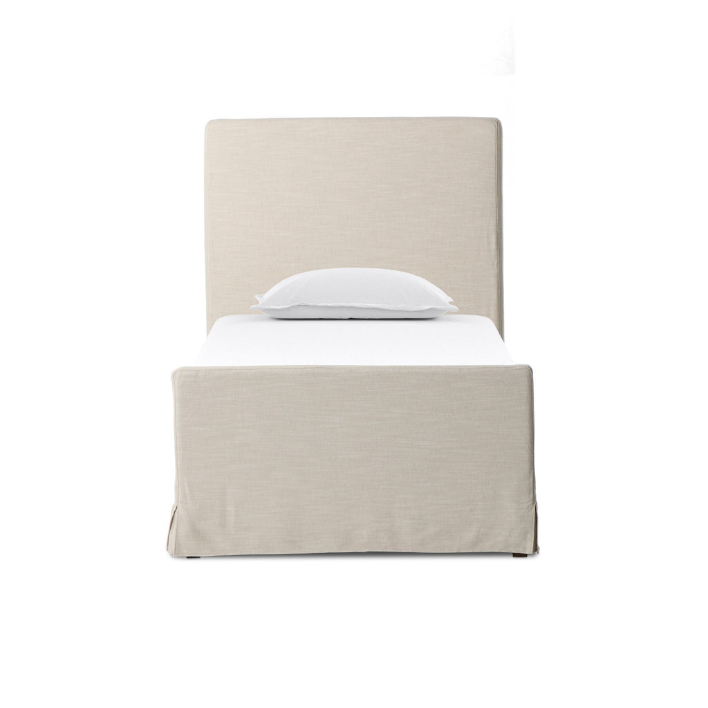 Daphne Slipcover Bed - Savoy Parchment