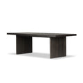 Warby Dining Table - Worn Black Veneer