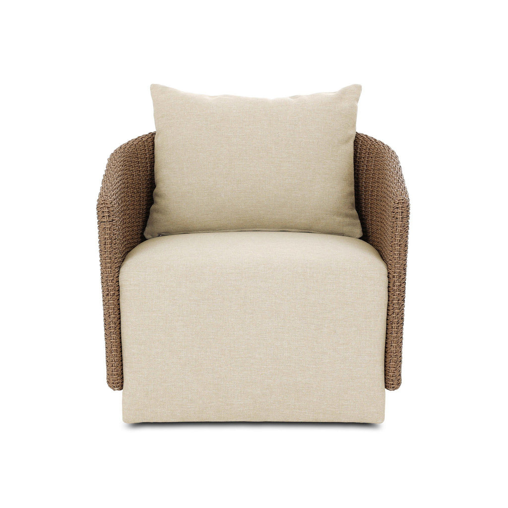 Maven Outdoor Swivel Chair - Alessi Buff