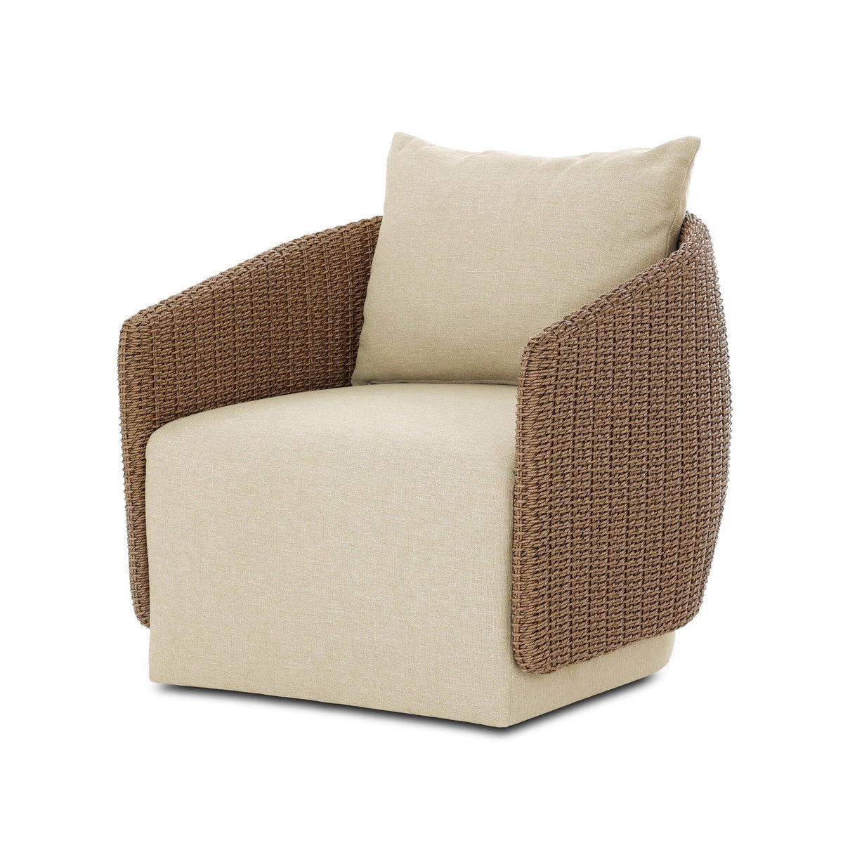 Maven Outdoor Swivel Chair - Alessi Buff