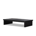 Warby Coffee Table - Worn Black Veneer