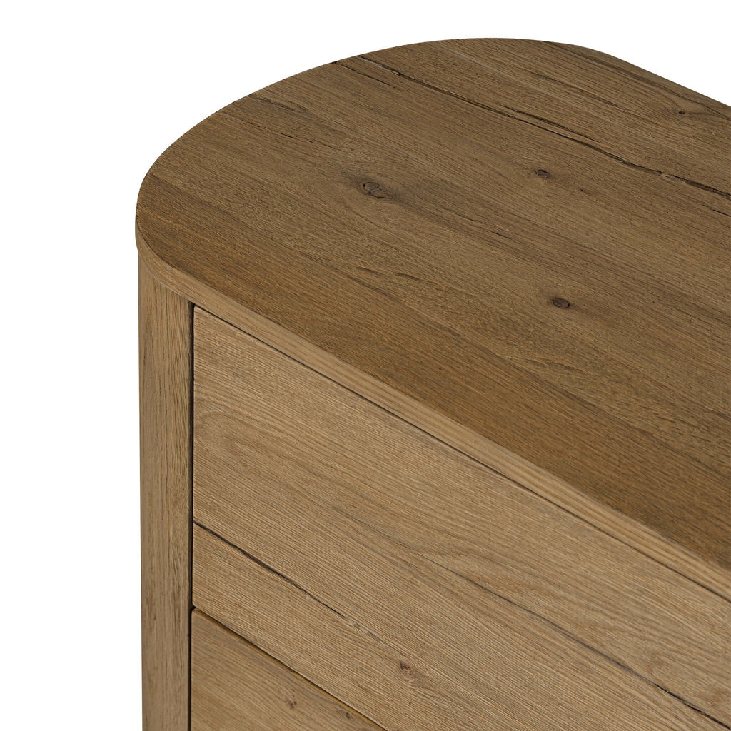 Paden Nightstand - Worn Oak Veneer