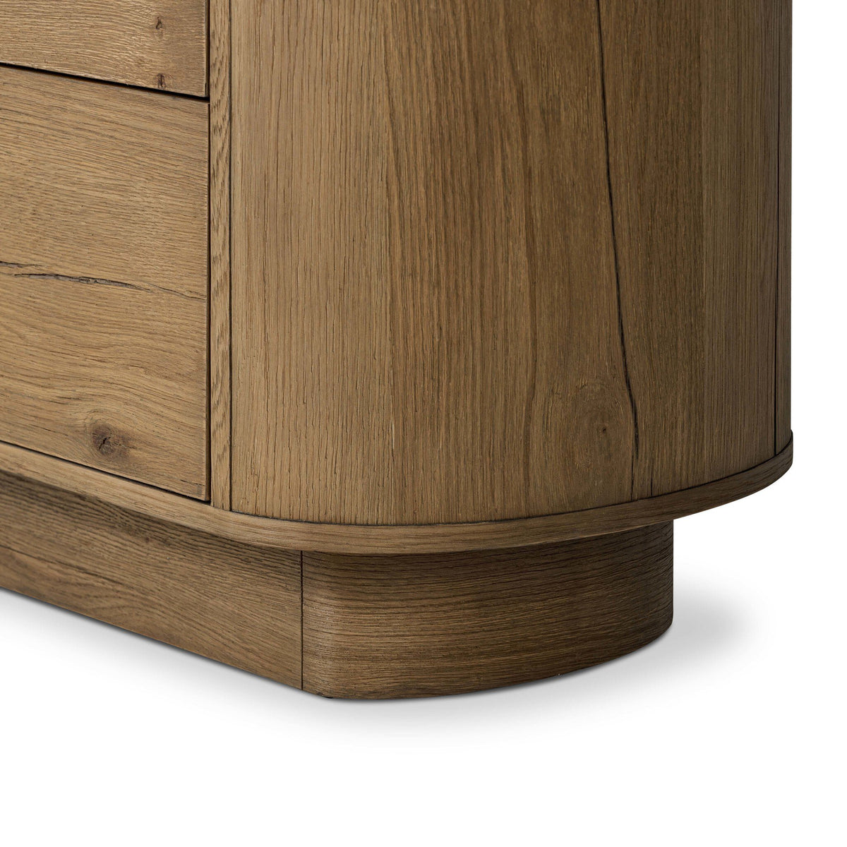 Paden Nightstand - Worn Oak Veneer
