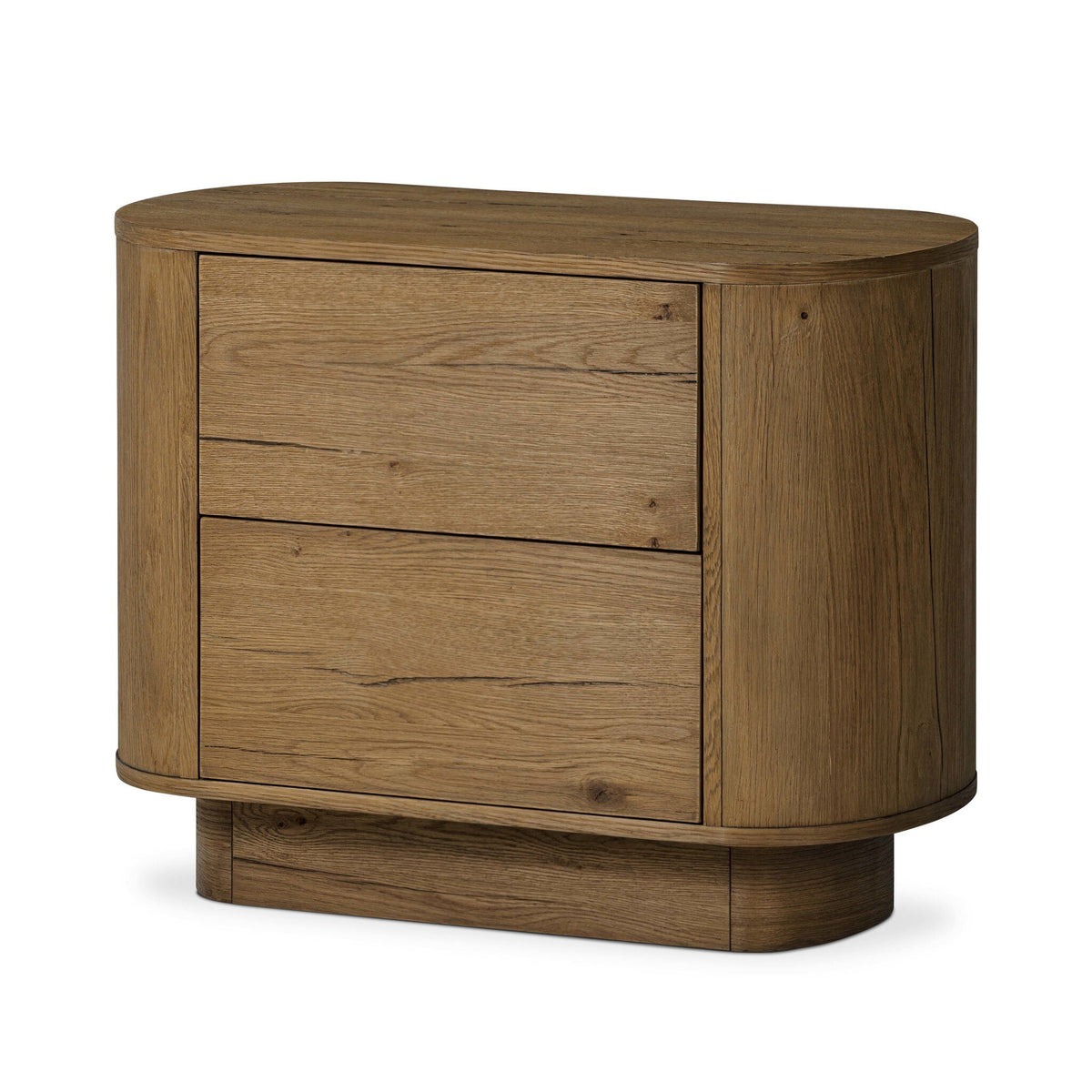 Paden Nightstand - Worn Oak Veneer