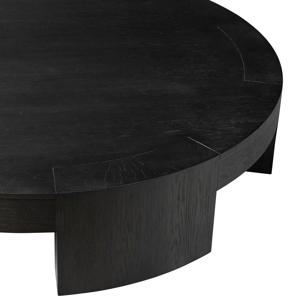 Sheffield Coffee Table - Charcoal Oak Veneer Water-based