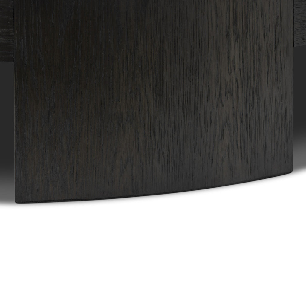 Sheffield Coffee Table - Charcoal Oak Veneer Water-based