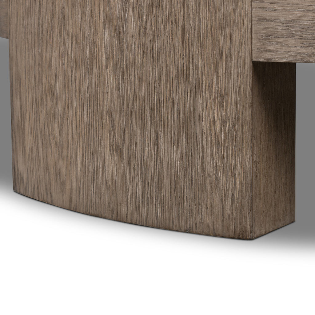 Sheffield Coffee Table - Warm Natural Flat Oak Veneer Water-based