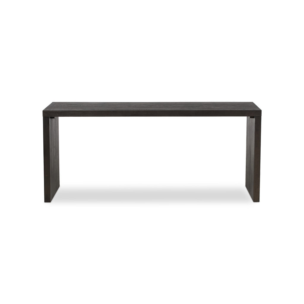 Posada Desk - Worn Black Oak Veneer