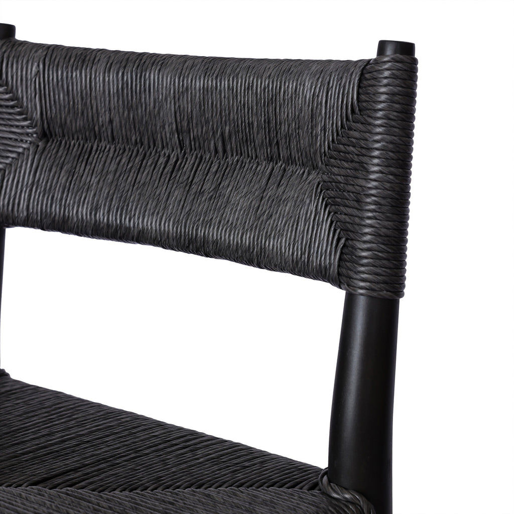 Lomas Bar + Counter Outdoor Stool - Vintage Coal
