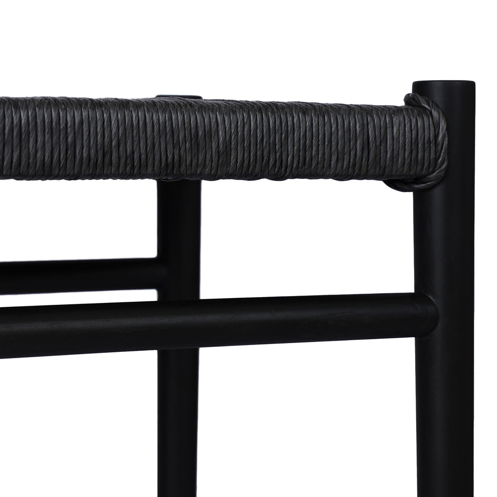Lomas Bar + Counter Outdoor Stool - Vintage Coal