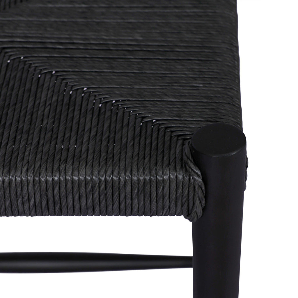 Lomas Bar + Counter Outdoor Stool - Vintage Coal