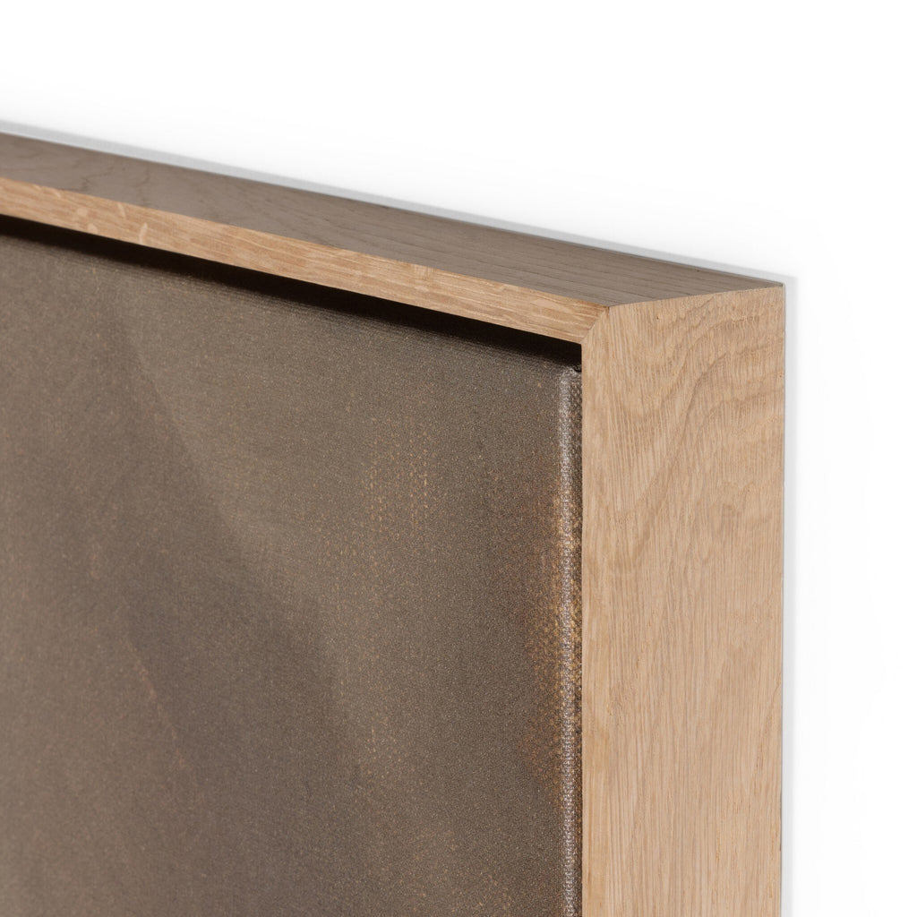 Fog II by Lauren Fuhr - Vertical Grain White Oak Floater