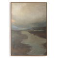 Fog II by Lauren Fuhr - Vertical Grain White Oak Floater