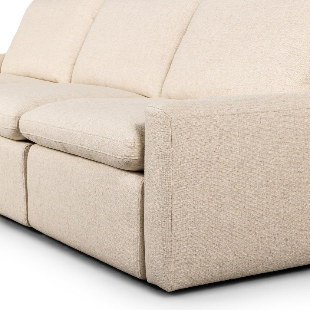 Tillery Power Recliner 3-Piece Sectional - Antigo Natural