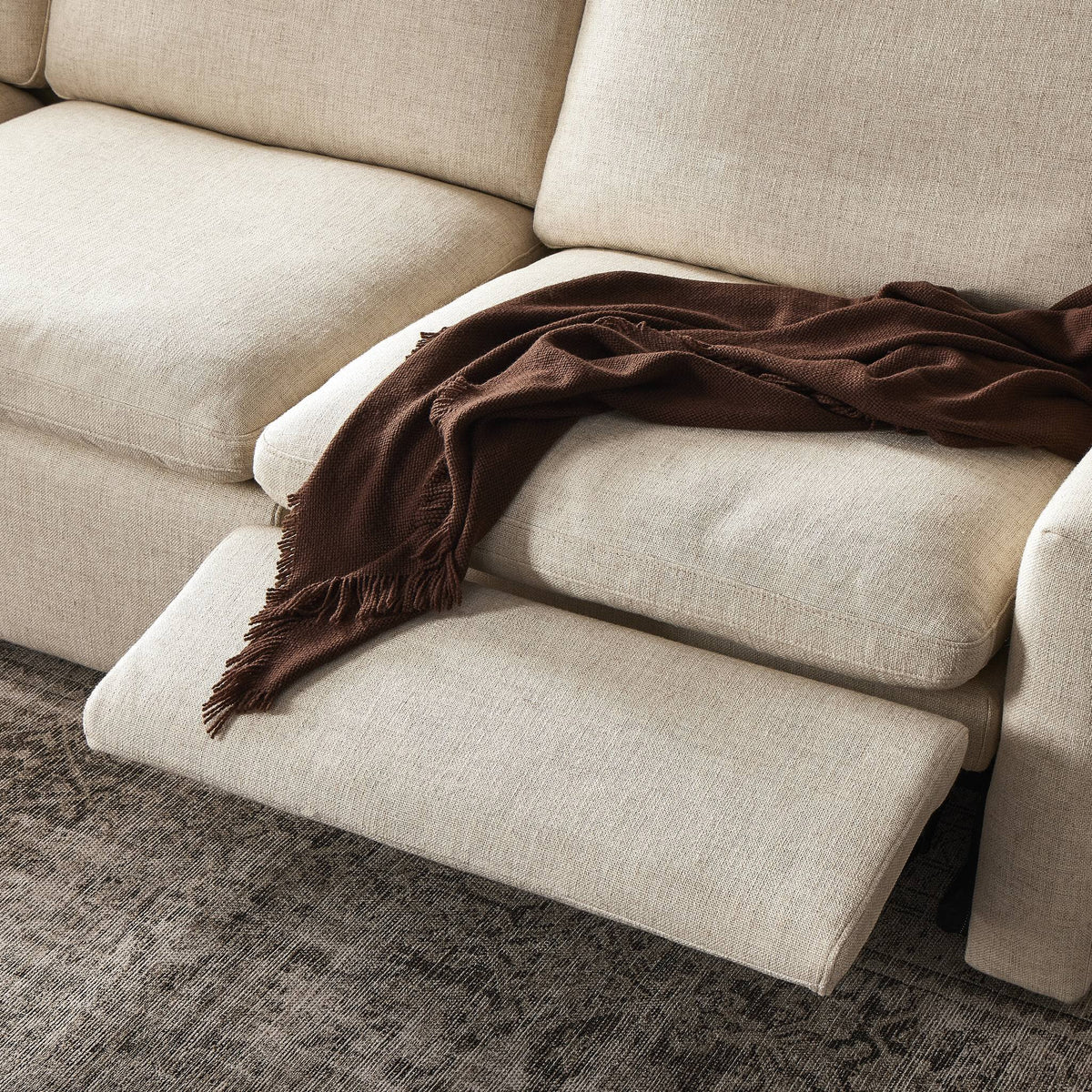 Tillery Power Recliner 3-Piece Sectional - Antigo Natural