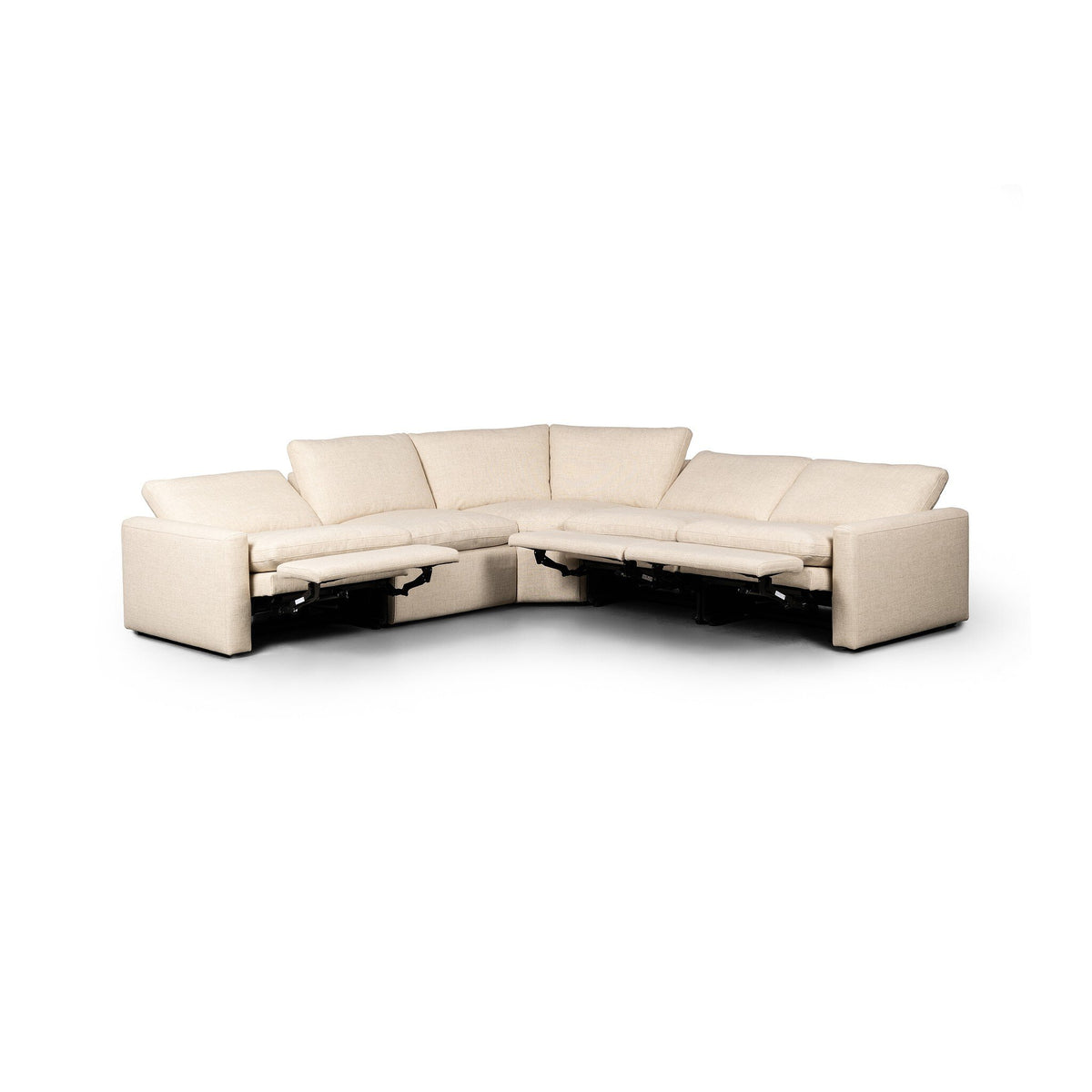 Tillery Power Recliner 5-Piece Sectional - Antigo Natural
