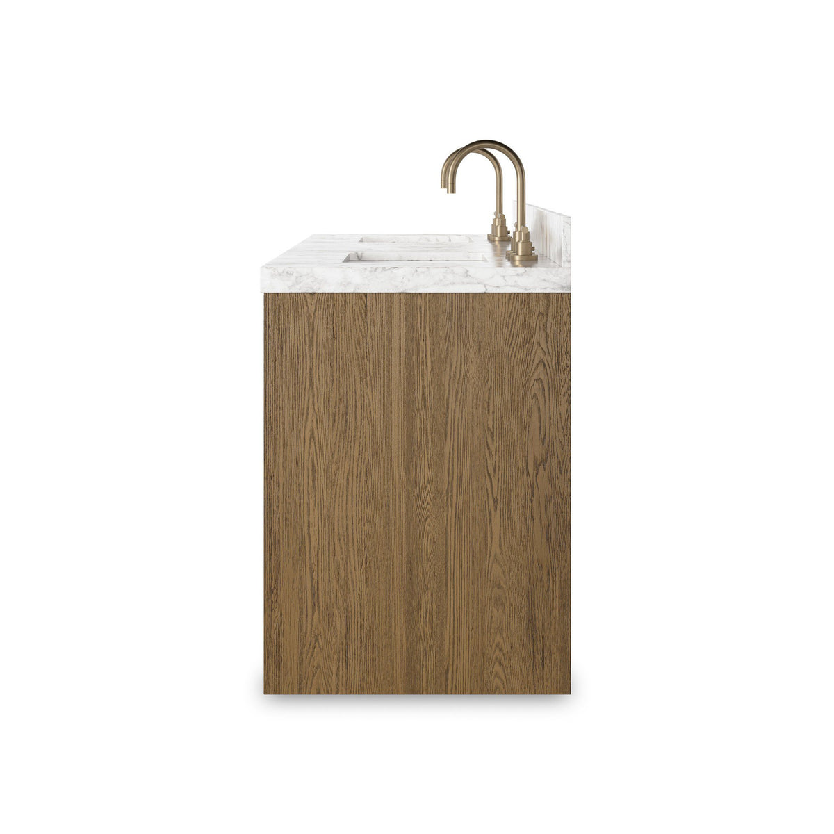 Anthem Double Vanity - Washed Natural Veneer