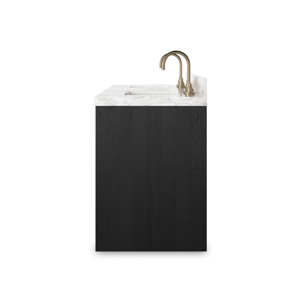 Anthem Double Vanity - Black Wash Oak Veneer