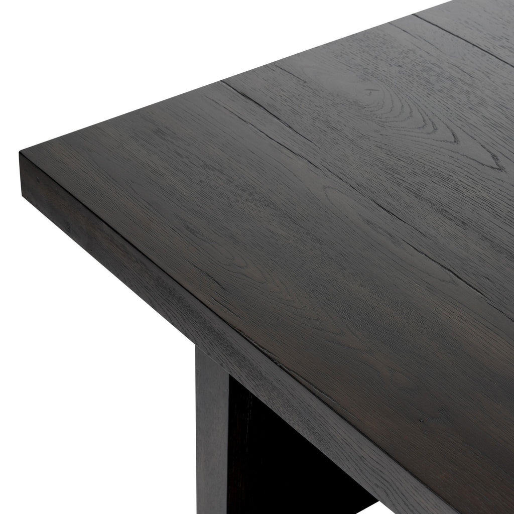 Isaac Coffee Table - Smoked Black Veneer