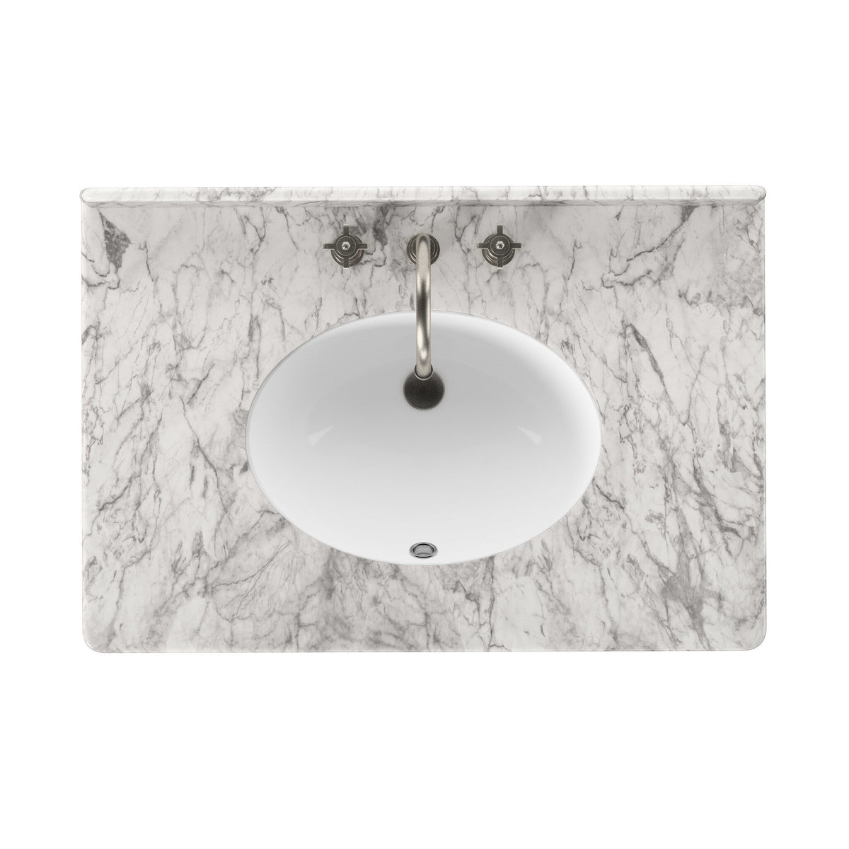 Toulouse Single Vanity - Satin Black Veneer