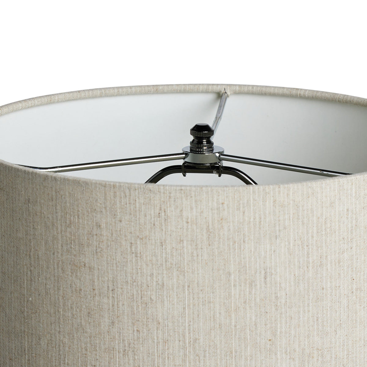 Allura Table Lamp - White Speckled Ceramic