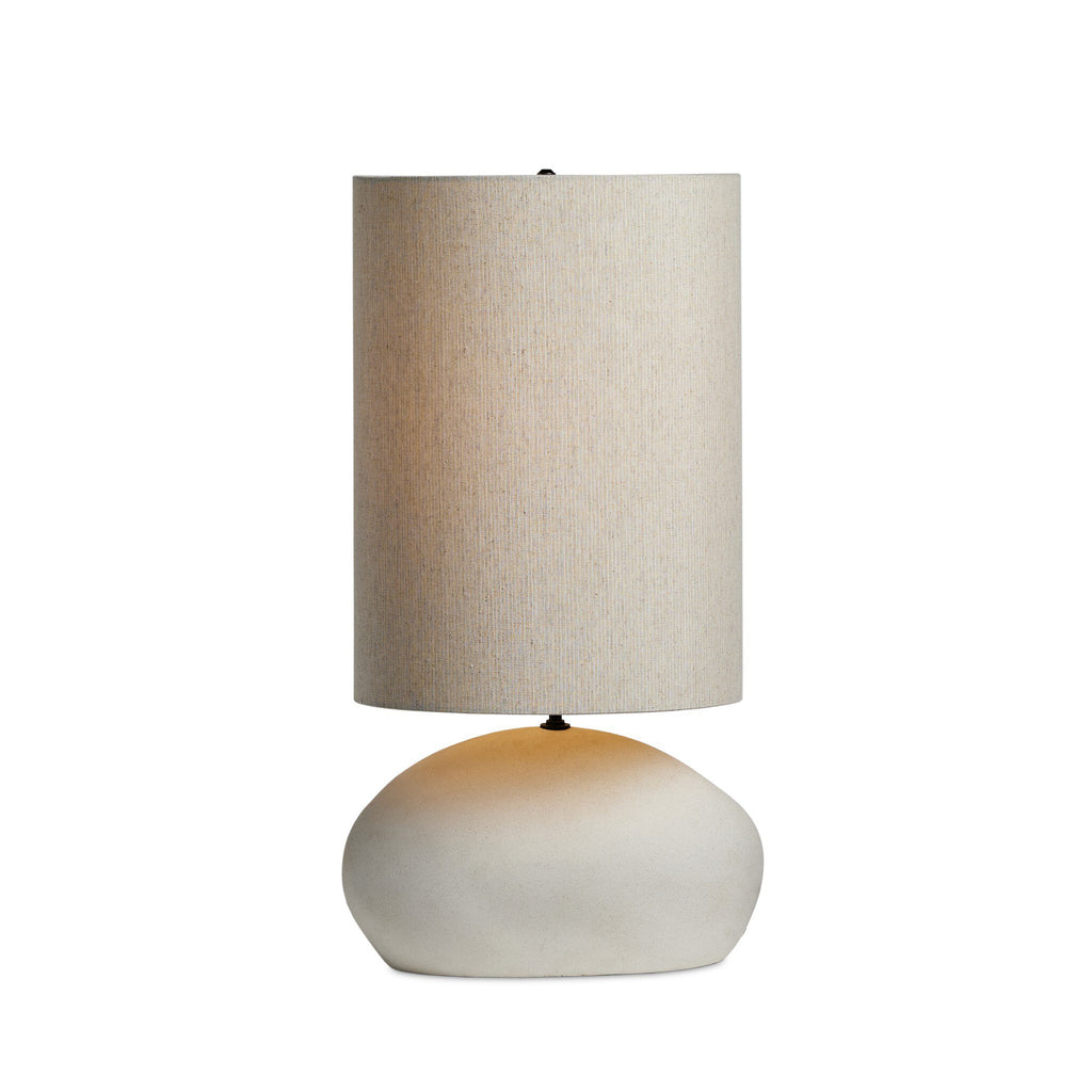 Allura Table Lamp - White Speckled Ceramic