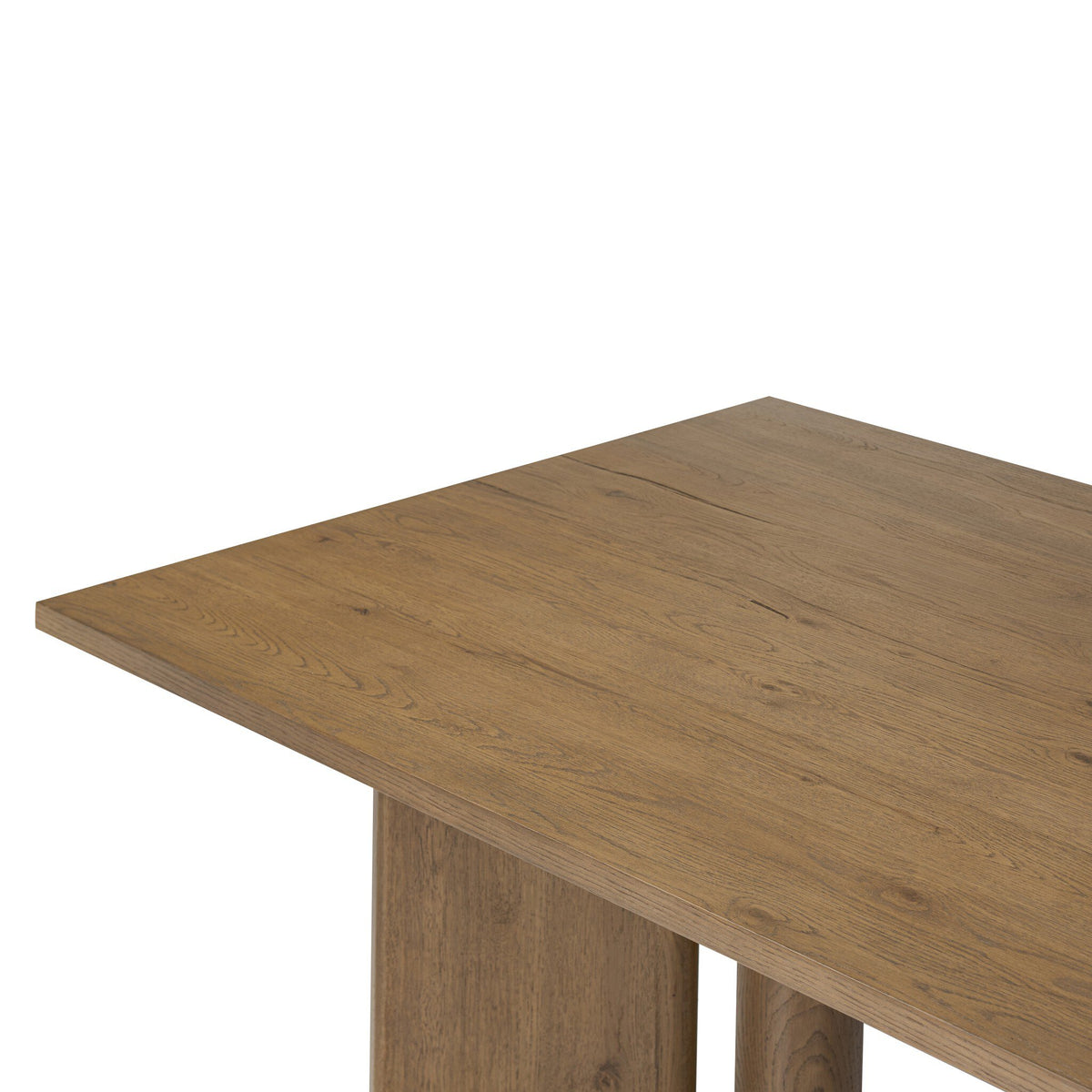 Huxley Dining Table - Rubbed Light Oak Veneer