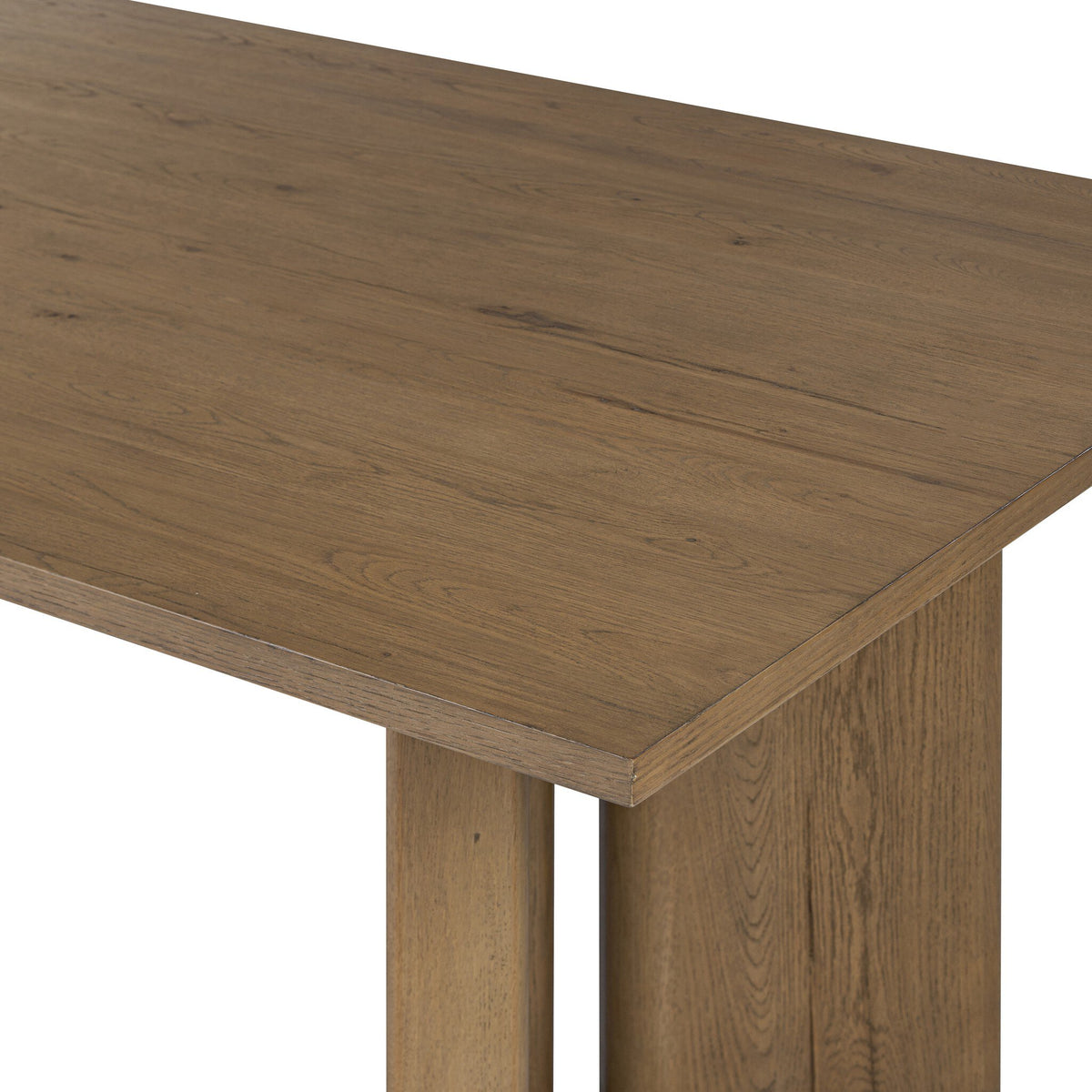 Huxley Dining Table - Rubbed Light Oak Veneer