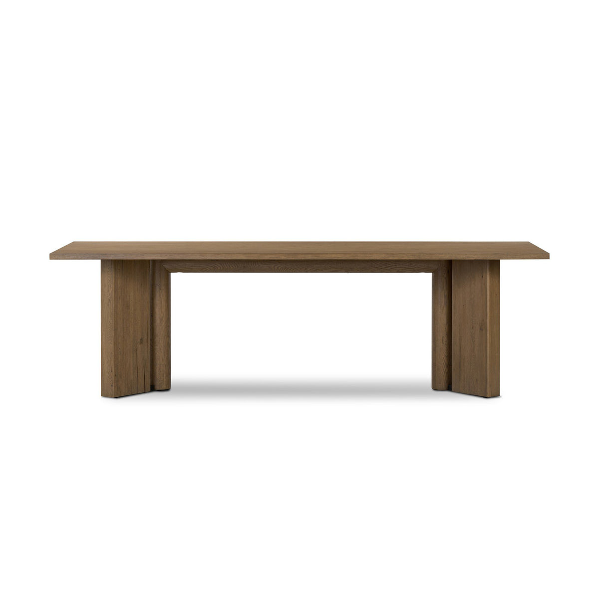 Huxley Dining Table - Rubbed Light Oak Veneer