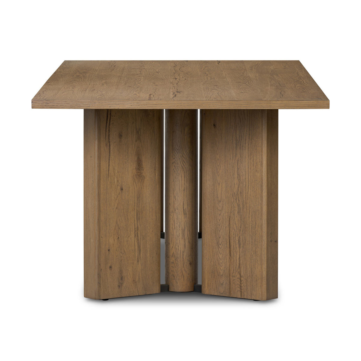 Huxley Dining Table - Rubbed Light Oak Veneer