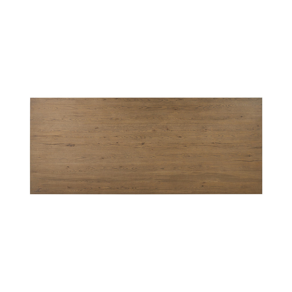 Huxley Dining Table - Rubbed Light Oak Veneer