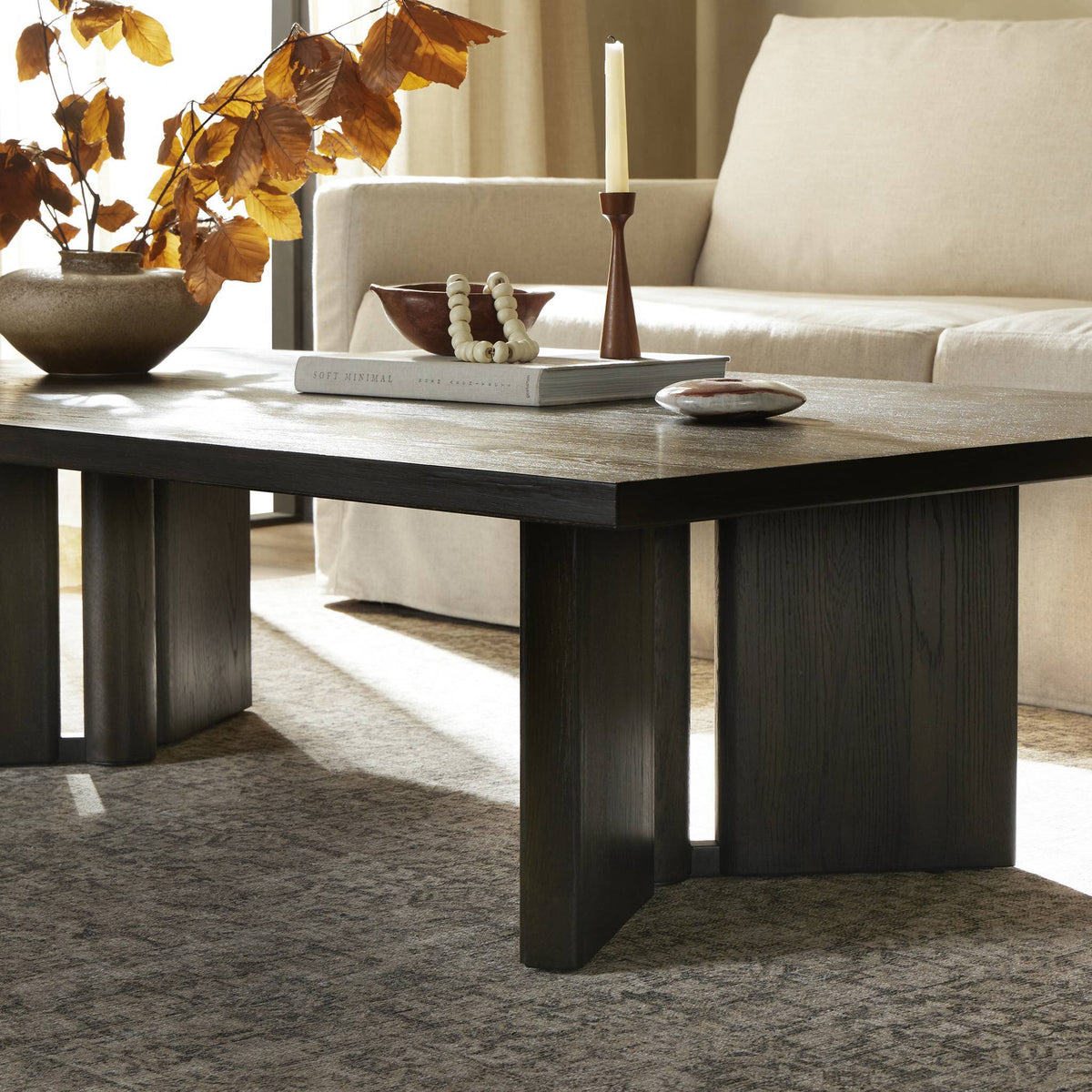 Huxley Coffee Table - Smoked Black Veneer