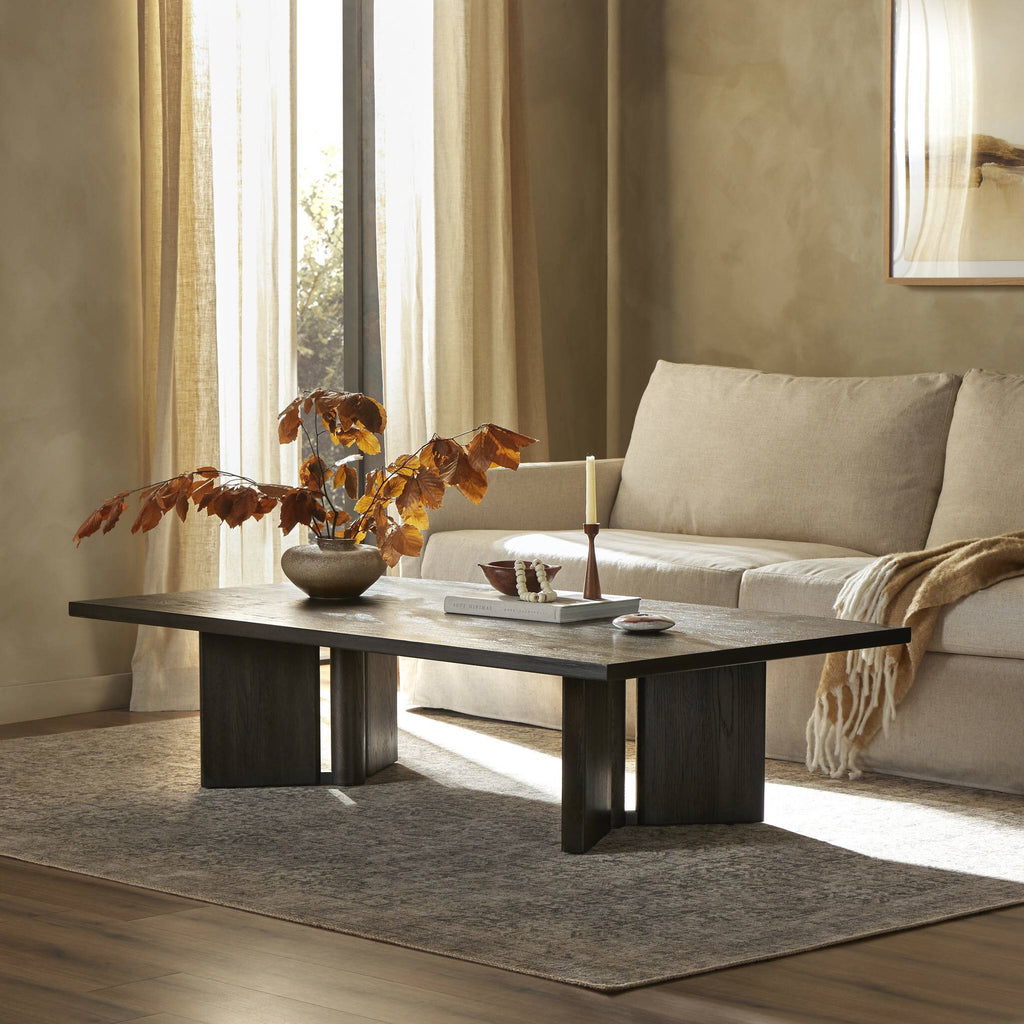 Huxley Coffee Table - Smoked Black Veneer