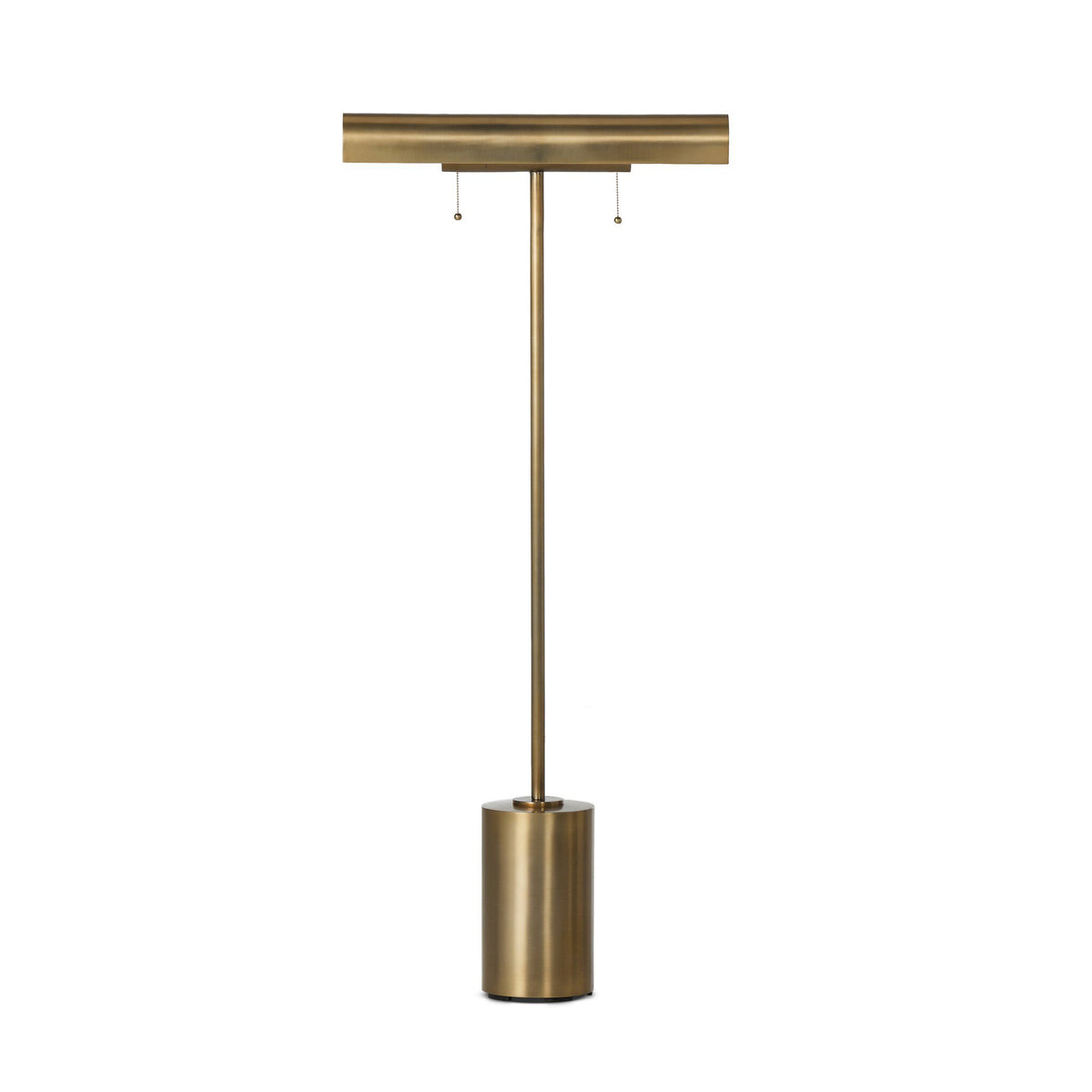Luther Floor Lamp - Aged Brass Iron