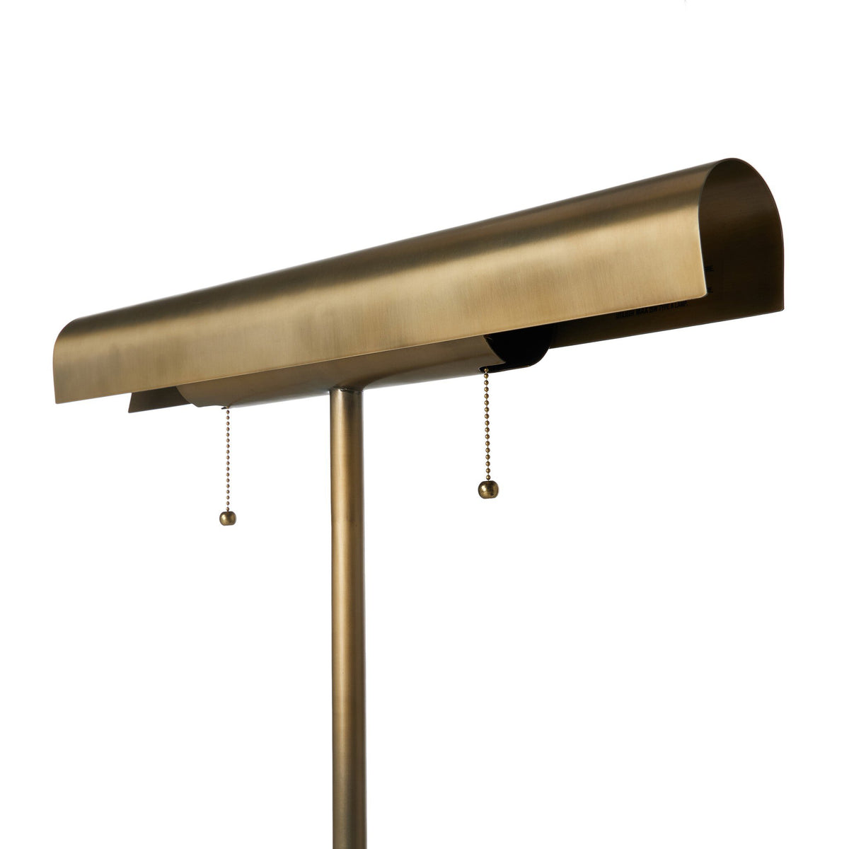 Luther Floor Lamp - Aged Brass Iron