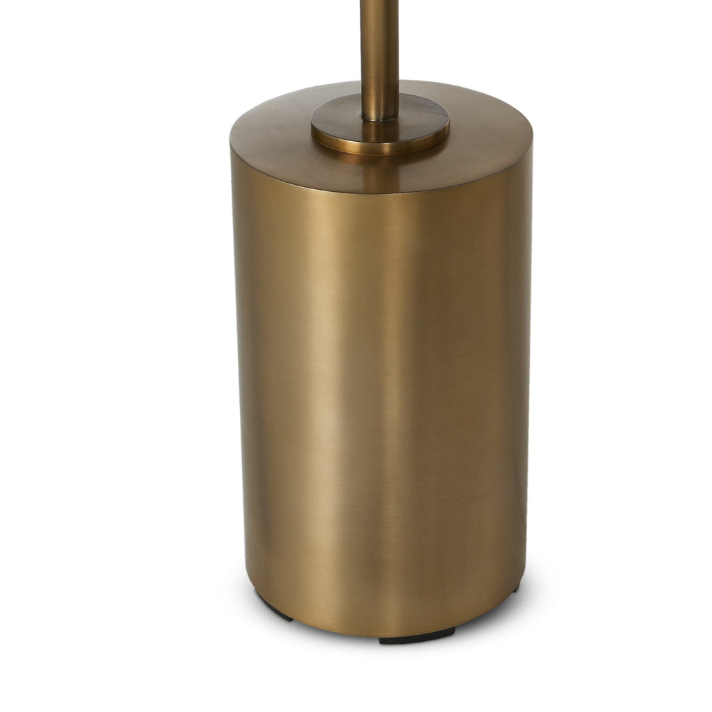 Luther Floor Lamp - Aged Brass Iron