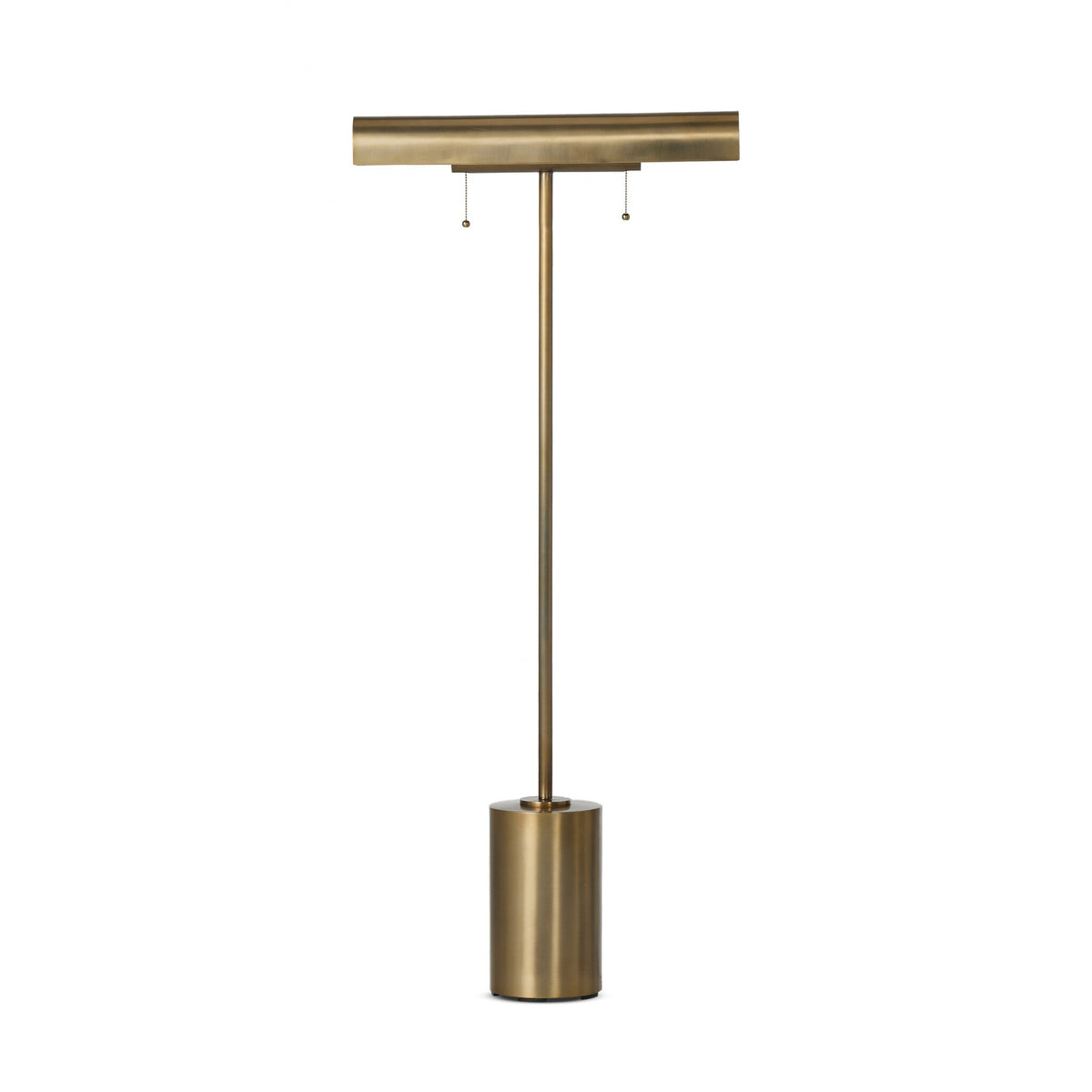 Luther Floor Lamp - Aged Brass Iron