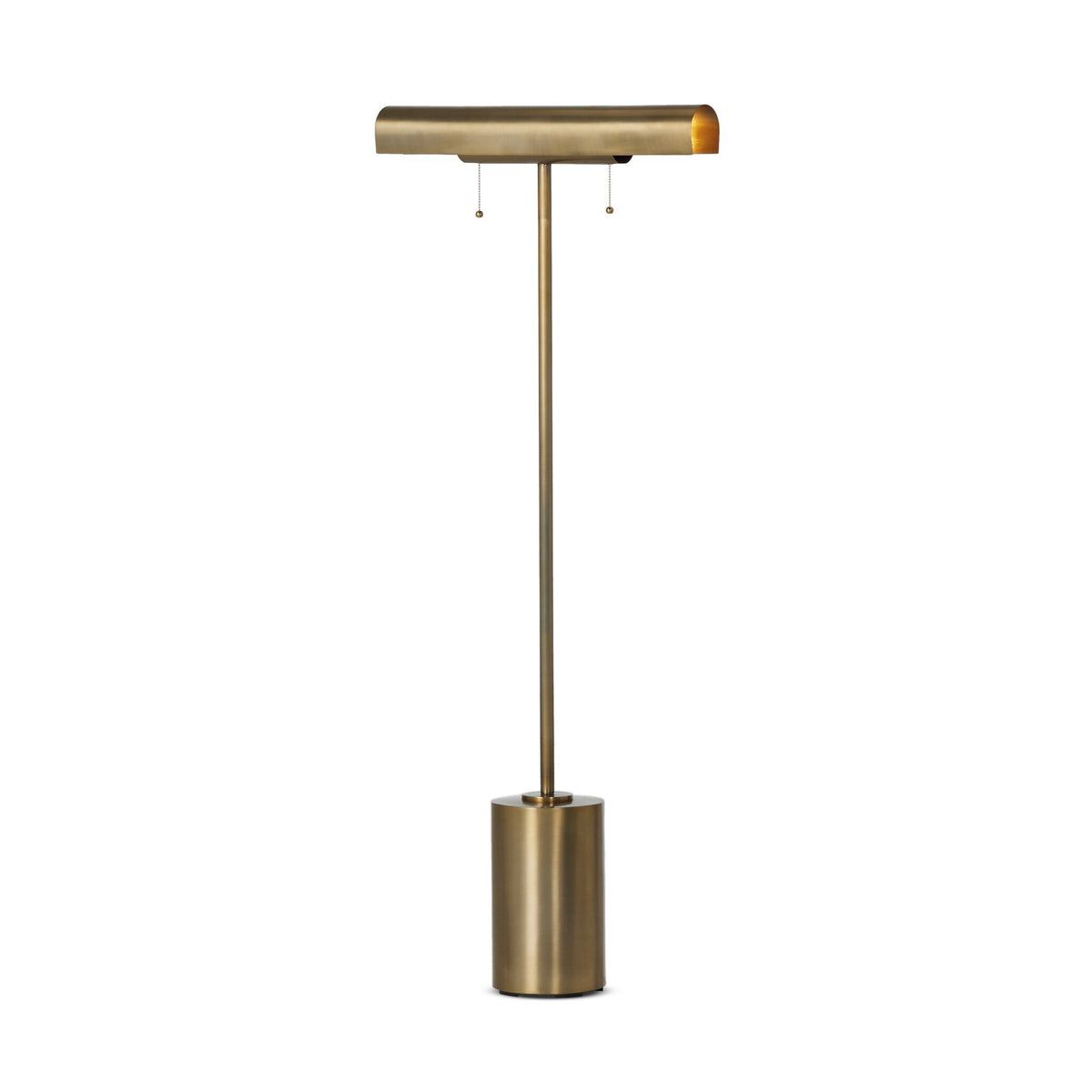 Luther Floor Lamp - Aged Brass Iron