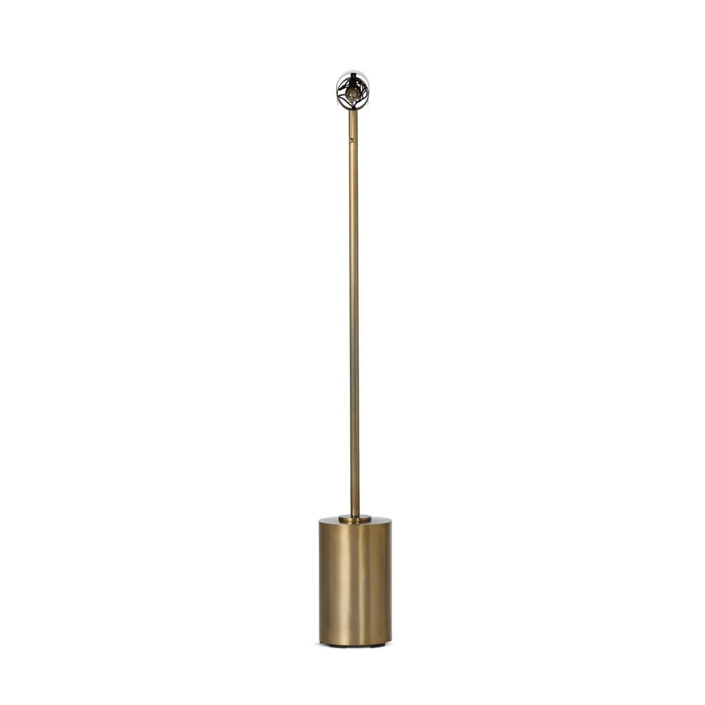 Luther Floor Lamp - Aged Brass Iron
