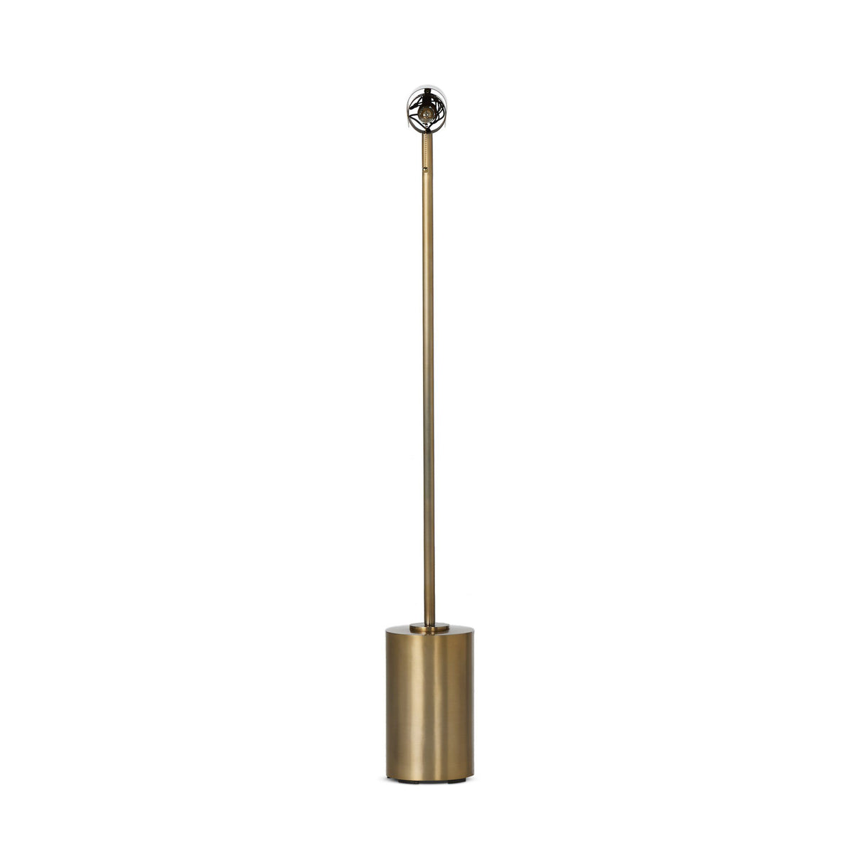 Luther Floor Lamp - Aged Brass Iron