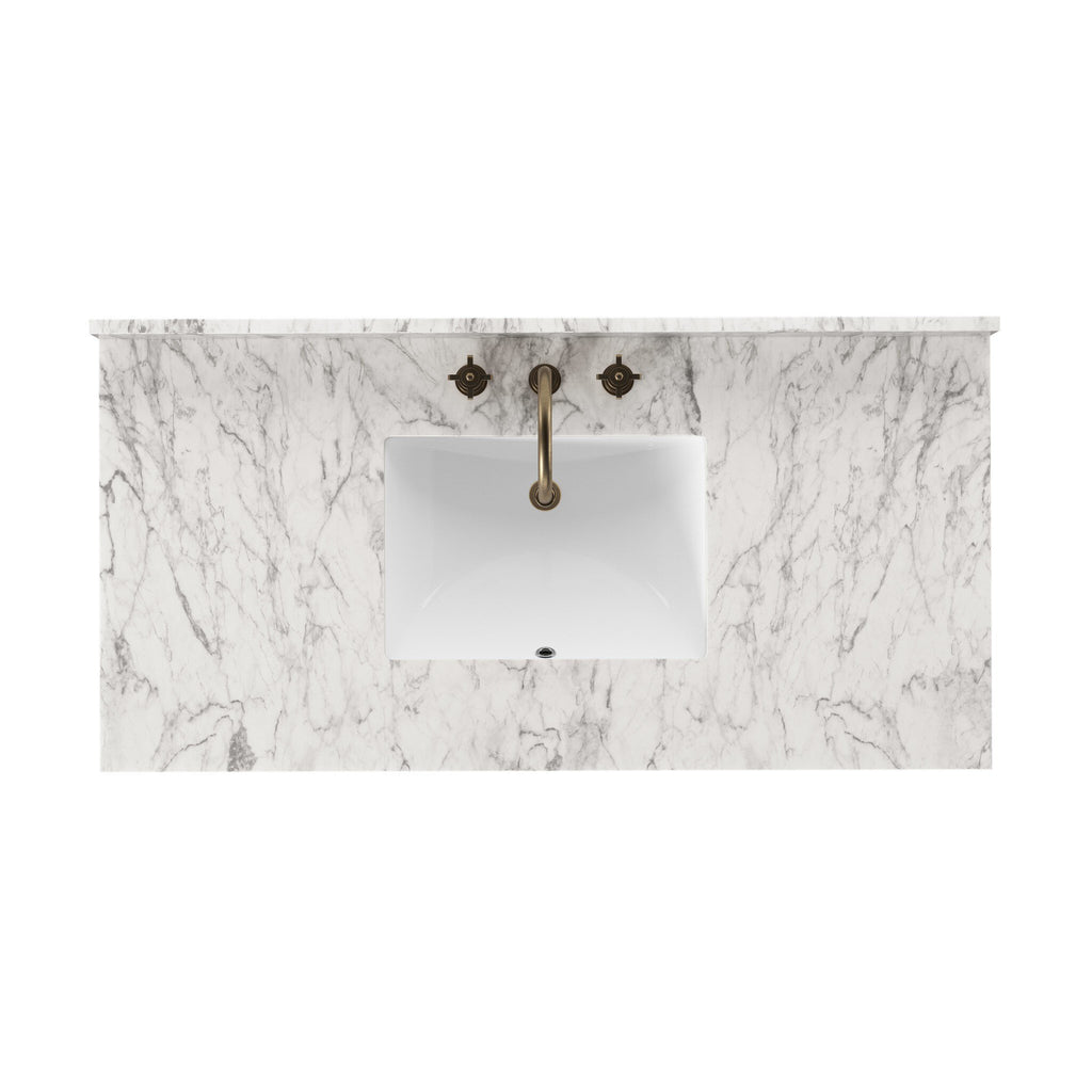 Millie Single Wide Vanity - Satin Drifted Oak Veneer
