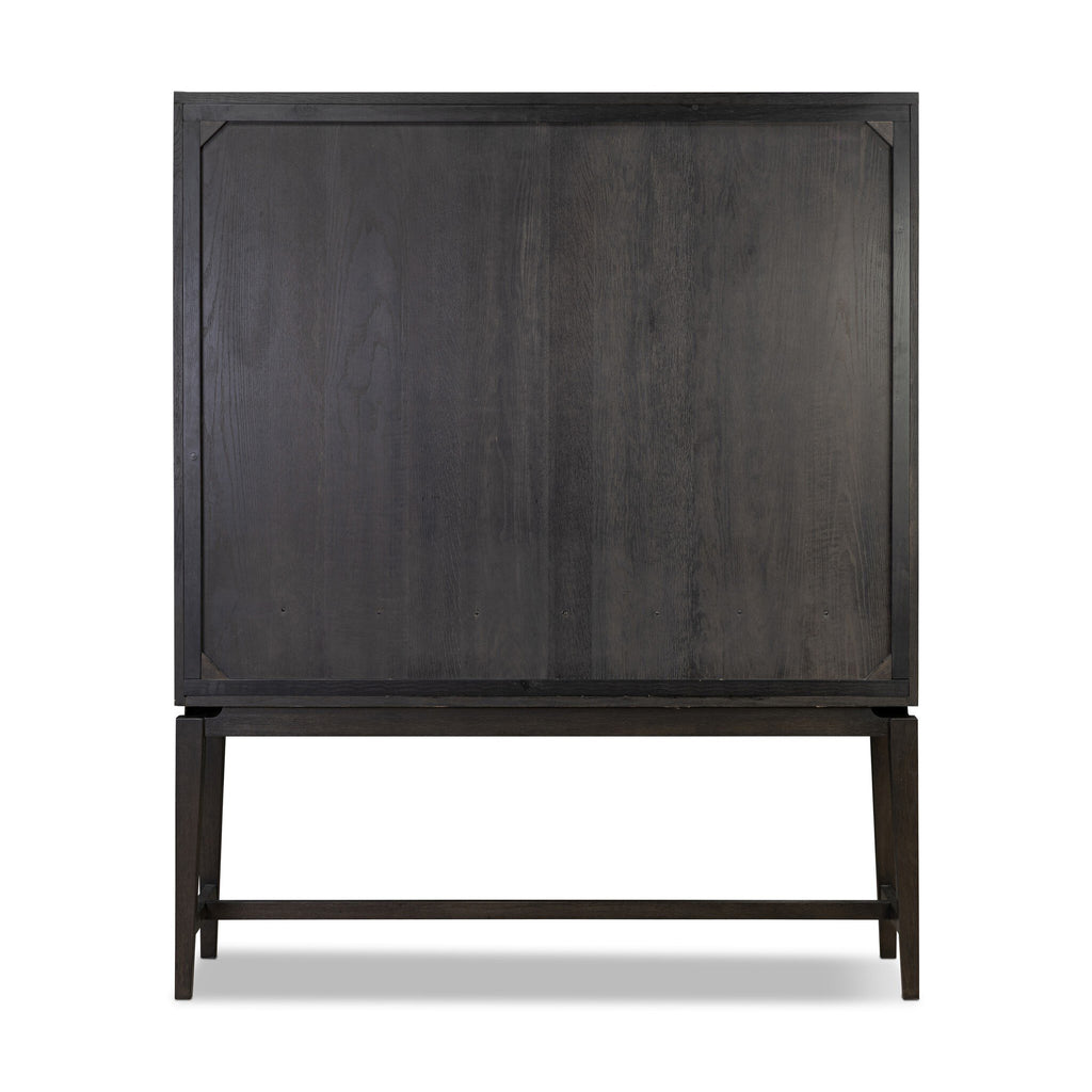 Bergstrom Cabinet - Smoked Black Veneer